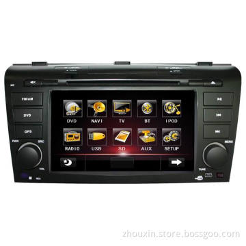 Auto-DVD-Spieler GPS-Navigation bluetooth DVBT-TV Radio Stereo fur neue MAZDA 3